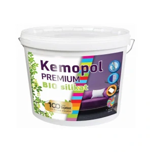 KEMOPOL PREMIUM BIO-SILIKÁT omyvatelná vnitřní barva 15L