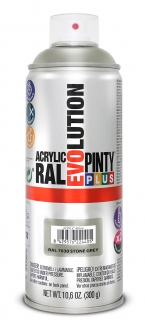 Sprej PINTYPLUS EVOLUTION 400ml RAL7030 kamenná šedá