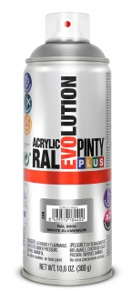 Sprej PINTYPLUS EVOLUTION 400ml RAL9006 stříbrná