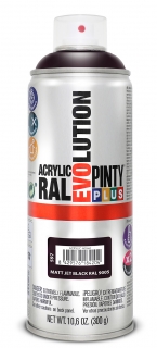 Sprej PINTYPLUS EVOLUTION 400ml RAL9005 černá lesklá
