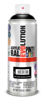 Sprej PINTYPLUS EVOLUTION 400ml RAL9004 černá