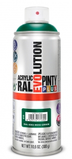 Sprej PINTYPLUS EVOLUTION 400ml RAL6005 zelená