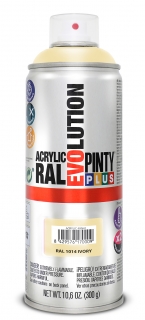 Sprej PINTYPLUS EVOLUTION 400ml RAL1014 krémový