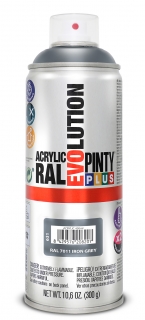 Sprej PINTYPLUS EVOLUTION 400ml RAL7011 šedá