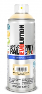 Sprej PINTYPLUS EVO AQUA 400ml RAL1015 krémový