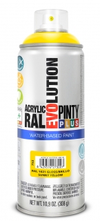 Sprej PINTYPLUS EVO AQUA 400ml RAL1021 žlutý