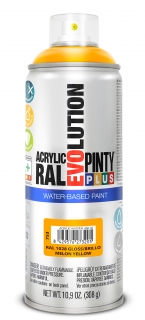 Sprej PINTYPLUS EVO AQUA 400ml RAL1028 žlutý