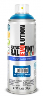 Sprej PINTYPLUS EVO AQUA 400ml RAL5017 modrý