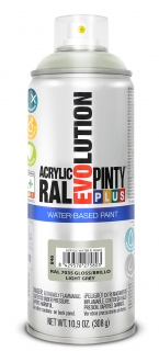Sprej PINTYPLUS EVO AQUA 400ml RAL7035 šedý