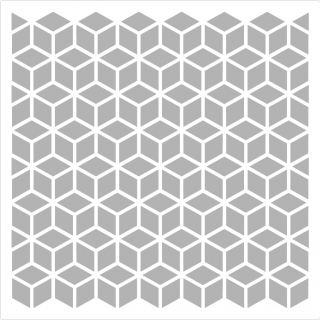 Šablona PINTYPLUS ART 30x30 No.5 krychle