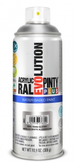Sprej PINTYPLUS EVO AQUA 400ml RAL9006 stříbrná