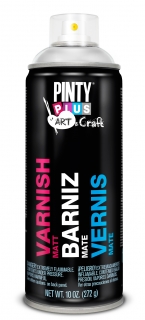 Sprej PINTYPLUS ART 400ml Varnish Matt syntetický