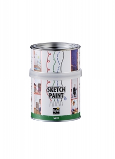 SketchPaint bílý lesklý 0,5 L