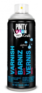 Sprej PINTYPLUS ART 400ml Varnish Matt vodouředitelný