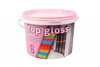 TOP GLOSS bezbarvý lesklý lak na stěny  0,85L