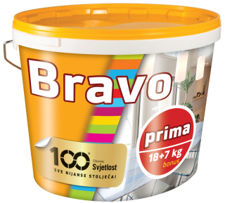BRAVO PRIMA malířská barva  2lit/3+1,5kg