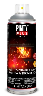Sprej PINTYPLUS TECH 400ml A150 na vysoké teploty stříbrný