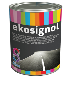 EKOSIGNOL barva na vozovky bílá  0,75L