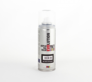 Sprej PINTYPLUS EVOLUTION 200ml RAL9005 černá lesklá