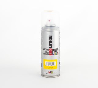 Sprej PINTYPLUS EVOLUTION 200ml RAL1021 žlutý