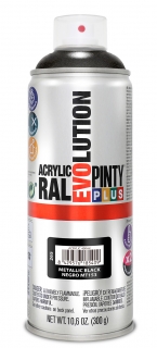 Sprej METALLIC EVOLUTION 400ml MT153 černý