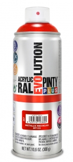 Sprej METALLIC EVOLUTION 400ml MT155 červený