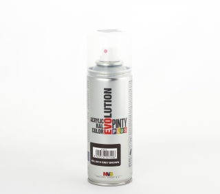 Sprej PINTYPLUS EVOLUTION 200ml RAL8019 šedohnědá