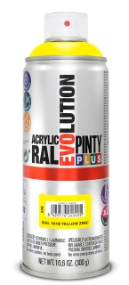 Sprej PINTYPLUS EVOLUTION 400ml RAL1018 zinková žlutá
