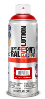 Sprej PINTYPLUS EVOLUTION 400ml RAL3002 karmínová